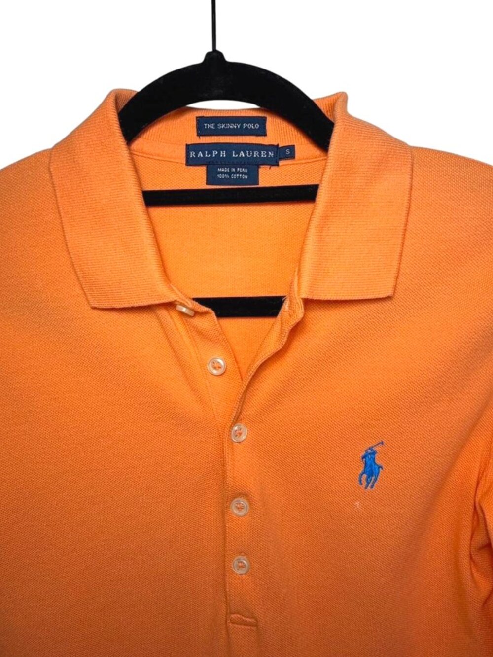 RALPH LAUREN BLUE LABEL The Skinny Polo Top - Picture 4 of 7